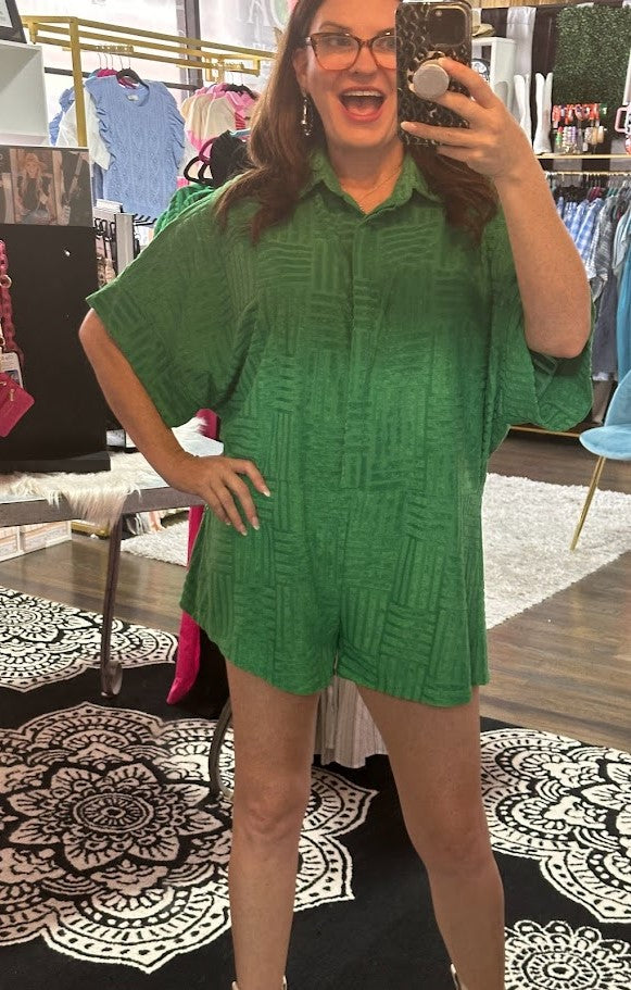 Green Day Romper